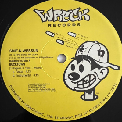 Smif 'N' Wessun - Bucktown / Lets Get It On / 12'' Vinyl US