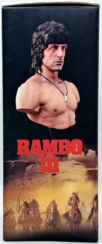 Rambo III John J Rambo Bust Figure 2008 Hot Toys 171616 - Picture 5 of 8