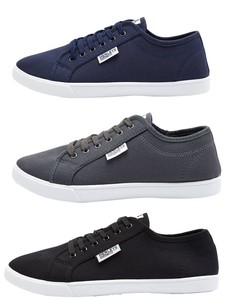 mens canvas trainers uk