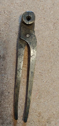 Antique Rare Reloading Tool 2 Cavity Conical and Round Ball Civil War Era Rifle