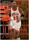 1995-96 Fleer Michael Jordan Card #323 Bulls