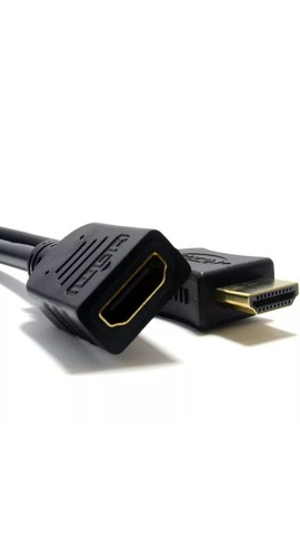 2m HDMI EXTENSION Cable Male Plug to Female Socket Lead to extend TV HDMI cable - Picture 2 of 5