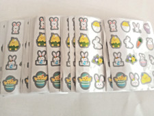 Lot of 54 Easter sticker sheets 16 stickers per sheet Party Church class stuffer