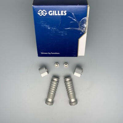 GILLES FUßRASTEN SPORT SOZIUS KAWASAKI Z X E R NINJA 1000 900 650 750 ALU SILBER