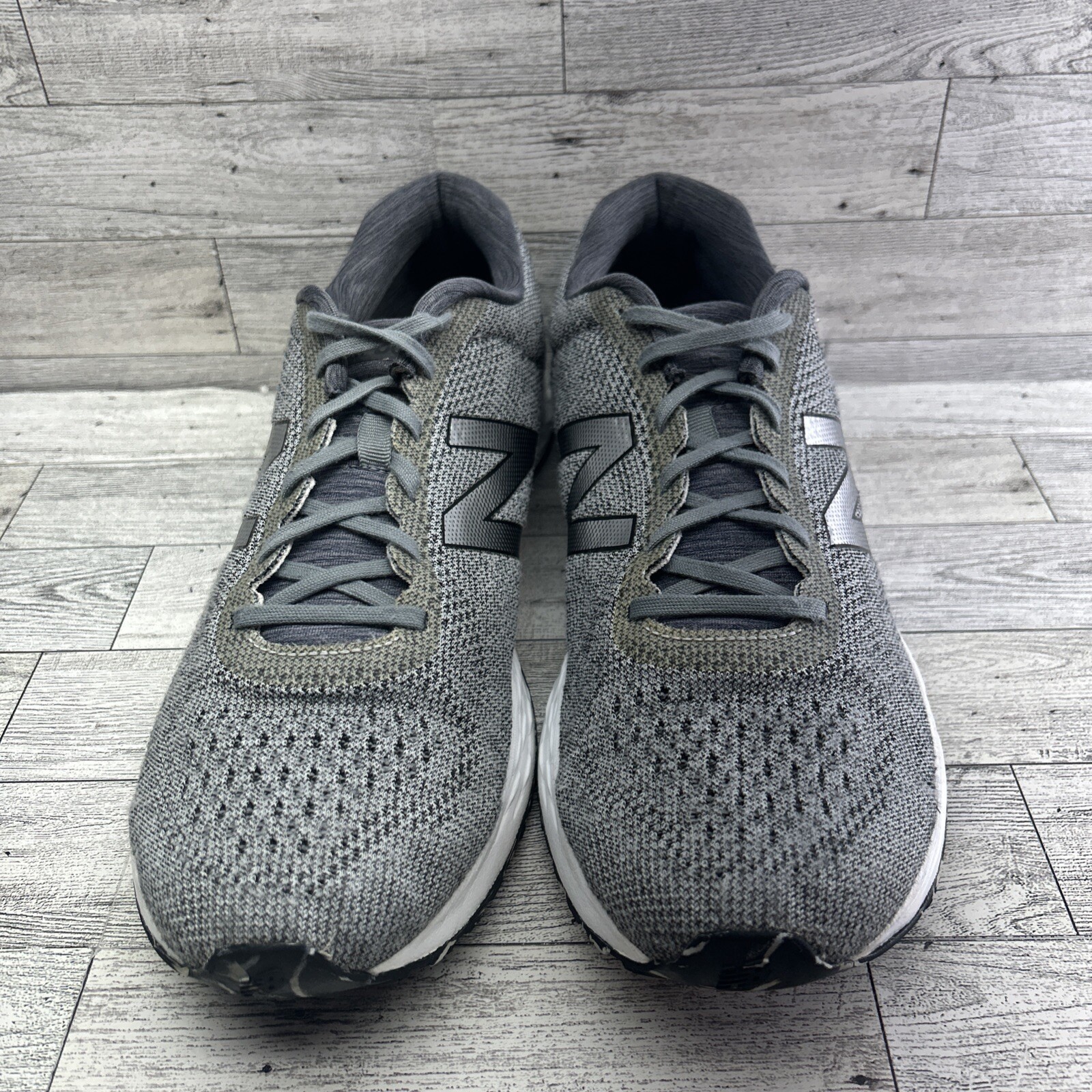 SAOLA Scarpe da corsa New Balance uomo 'Maris' taglia 12 D schiuma fresca Arishi visone argento