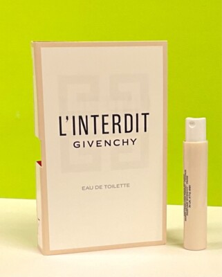 Givenchy L'INTERDIT Eau de TOILETTE 1ml / 0.03 fl.oz. Spray Vial
