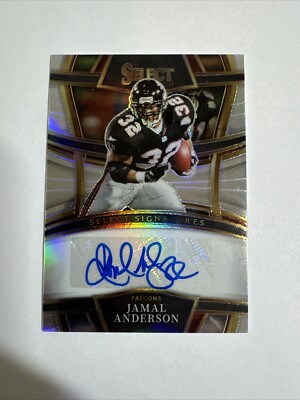 2022 PANINI SELECT FOOTBALL SELECT SIGNATURES JAMAL ANDERSON