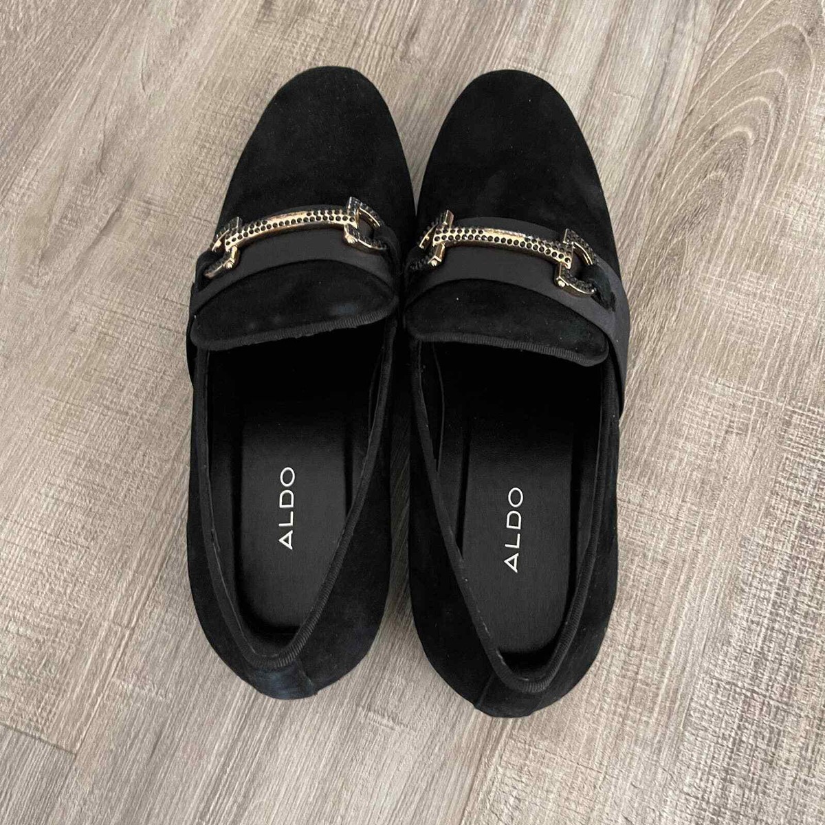 Aldo Men\'s Embellished Black Loafers Disney X ALDO Loafer Slip-On Men main image 3