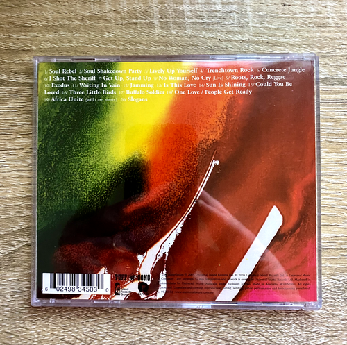 BOB MARLEY & THE WAILERS Africa Unite: The Singles Collection CD - Picture 2 of 2