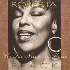 Roberta Flack: Set The Night To Music CD, R B, 1991 