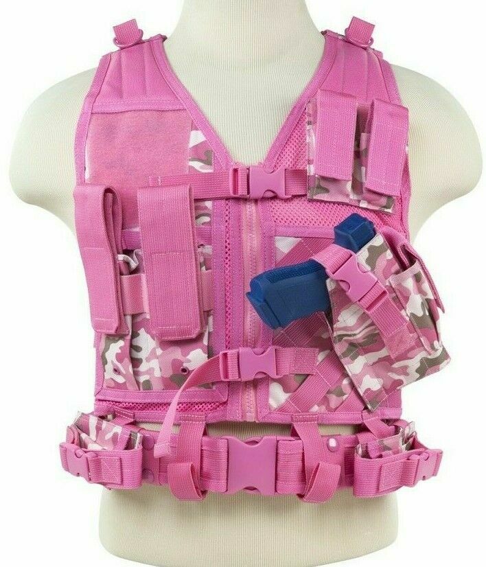 VISM Tactical Vest XS-SMALL Crossdraw Tactical Shooting Rig Vest