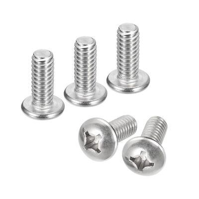 Cross Pan Head M4-M6 Machine Screws A2 Stainless Steel Phillips Head Bolts Pozi
