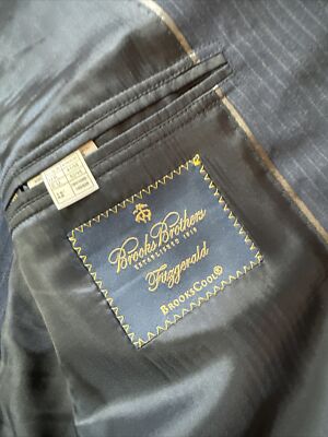 Brooks Brothers Travel Blazer Sport Coat Men's 41 Regular Navy