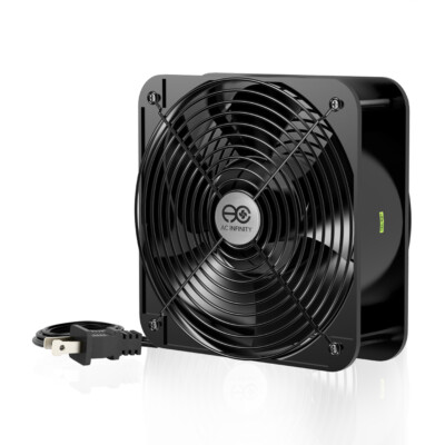200mm 60mm Cooling Muffin Axial Fan High-Speed 120V AC 8'' (HS2060A-X)