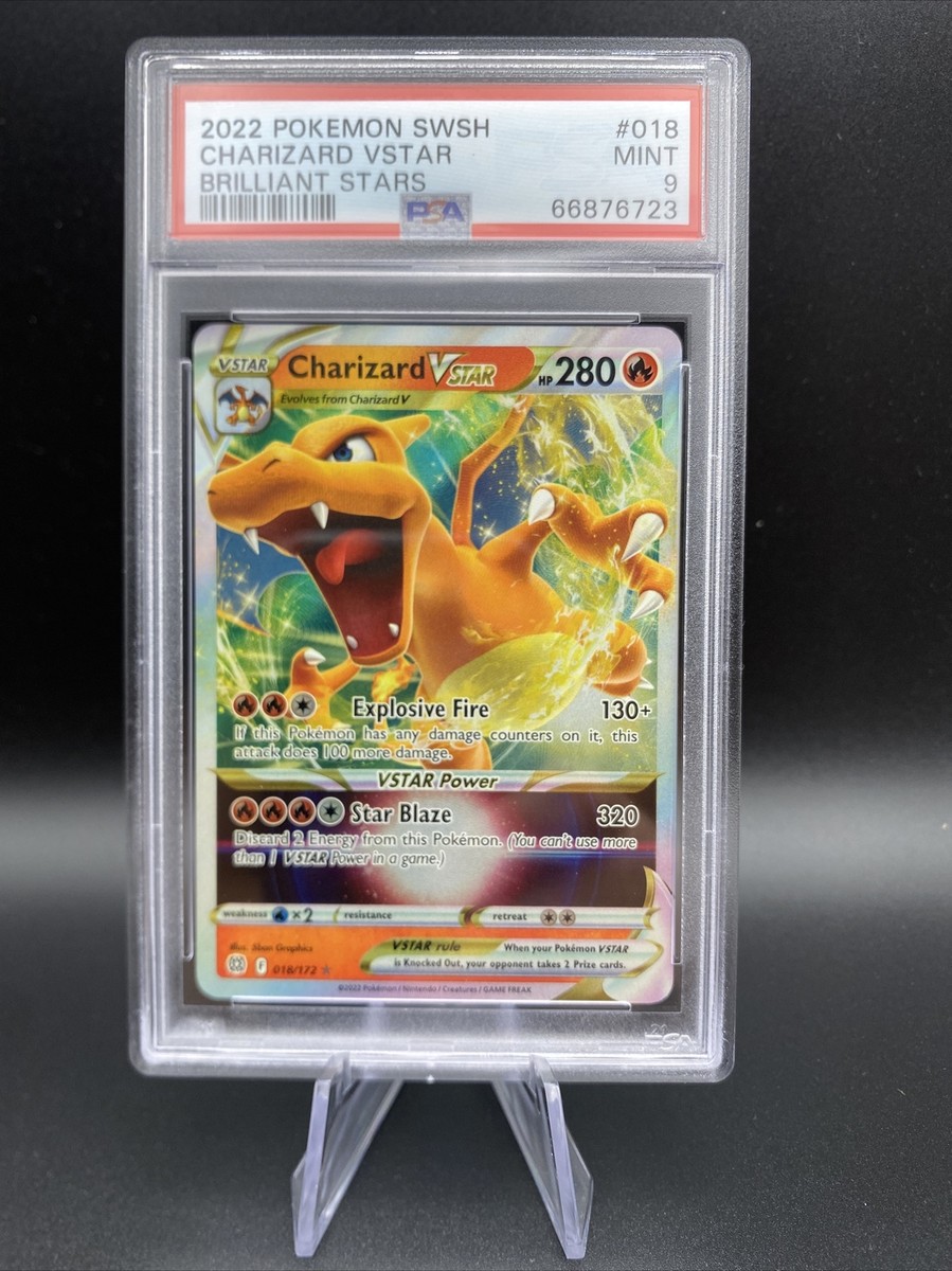 Pokémon TCG Charizard VSTAR Sword & Shield: Brilliant Stars 018