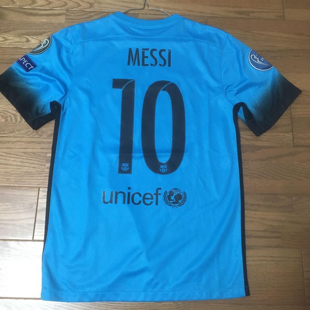 M*a様 FCバルセロナ 2015 Messi 10 ジャージ MESSIメッシ FCバルセロナ ユニフォーム2014/2015 CL決勝モデル