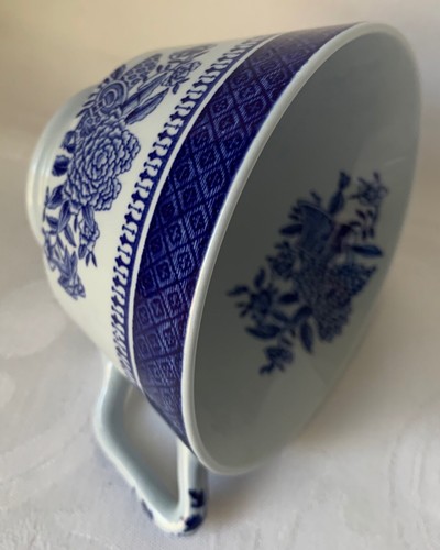 BEAUTIFUL SPODE FITZHUGH FINE STONE BLUE CUP & SAUCER Y2988, EXCELLENT CONDITION - Picture 2 of 10