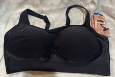 Shapermint Size XL Black Essentials Everyday Comfort Straps Wireless Shaping Bra