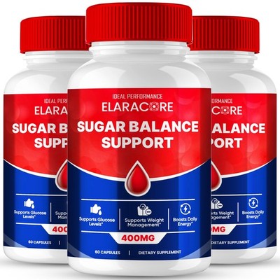 Elaracore General Wellness Supplement - 180 Capsules (3 Pack)