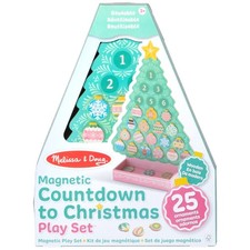 Melissa  Doug Countdown to Christmas Wooden Magnetic Advent Calendar