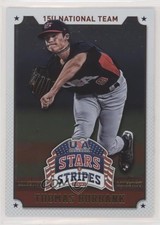 2015 Panini Stars and Stripes Longevity Parallel Thomas Burbank #91 nh6
