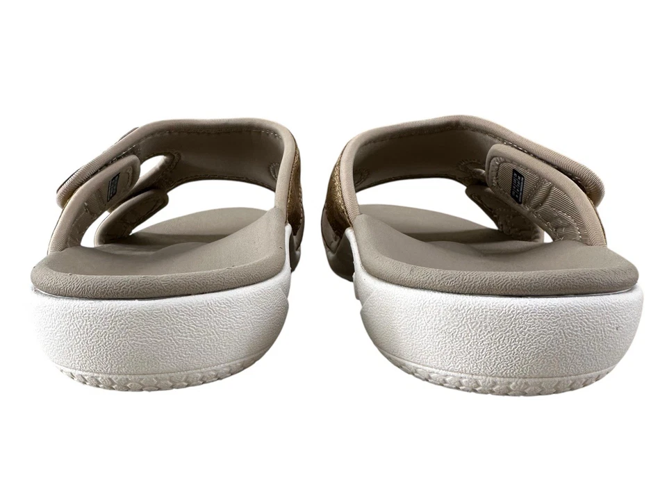 Spenco Women’s Kholo Wave Slide Sandal Orthotic Metallic Gold Size 7D - Image 4 of 4