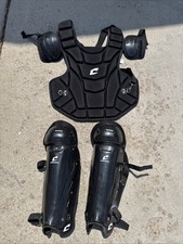 Champro Umpire Gear Brand New Chest Protector With Tags. Leg Guards Slight Use