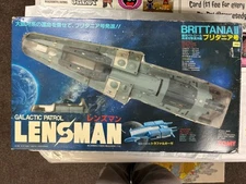 BRITTANIA II Galactic Patrol Lensman 18 Inch Spaceship in Box TOMY 1984
