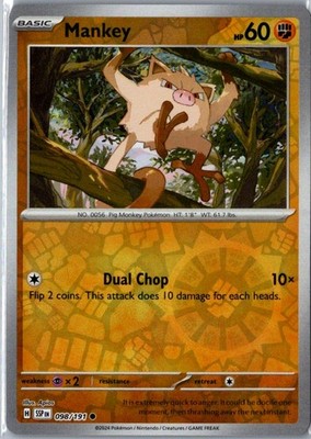 Mankey 098/191 Common SV08: Surging Sparks NM