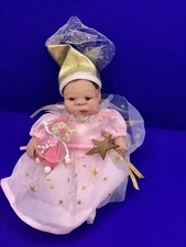 OOAK Mini Reborn Baby, Polymer Clay Hand Sculpted- 6.5 in