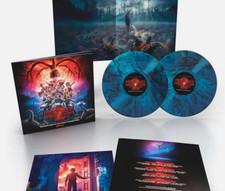 STRANGER THINGS 2 Inter-Dimensional Upside Down Blue Swirl 2x LP Vinyl Sealed