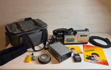 Kodavision Vintage Camcorder 2400- 2000 Series Bundle Case - Untested