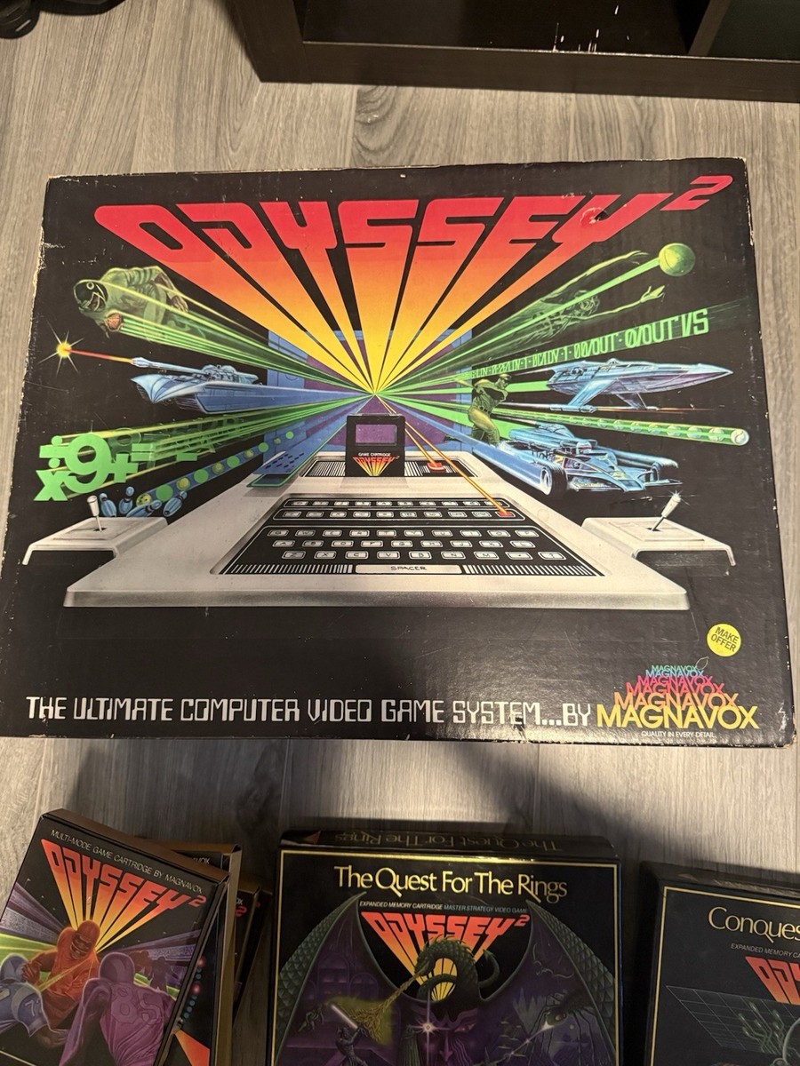 Buy Magnavox Odyssey 2 Launch Edition Gray Console online | eBay