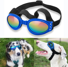 Dog Sunglasses UV Protection Goggles Windproof Adjustable Strap