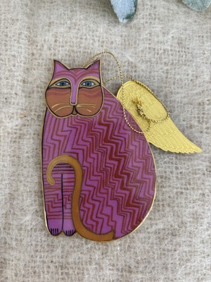 Laurel Burch Ornament Bradford Editions Christina Fantastic Angeli-cats A0309 