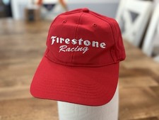 Firestone Racing Hat Red Color Adjustable OSFM Ships Free Cars Track
