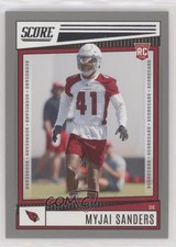 2022 Score Rookies Scorecard Myjai Sanders #319 0q0m