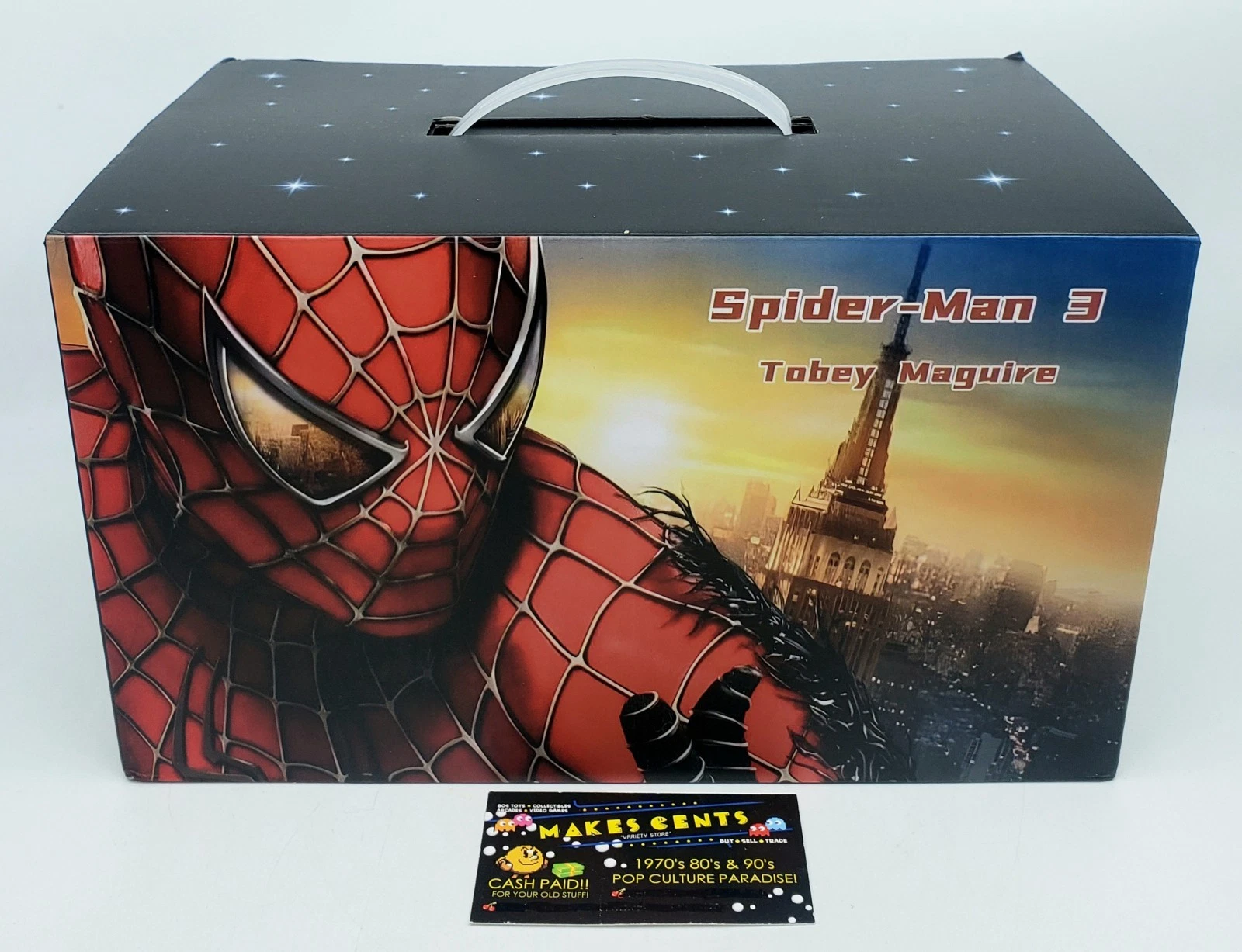 US Handmade Classic Toby Spider-man 3D Mask Face Shell Eyes Helmet Cosplay Prop
