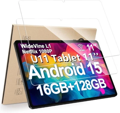 Hianjoo 2 Pack Screen Protector Compatible with DOOGEE U11 / U 11 Pro Tablet 11