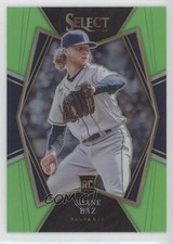 2022 Panini Select Premier Level Neon Green Prizm 91/99 Shane Baz #107 b4d
