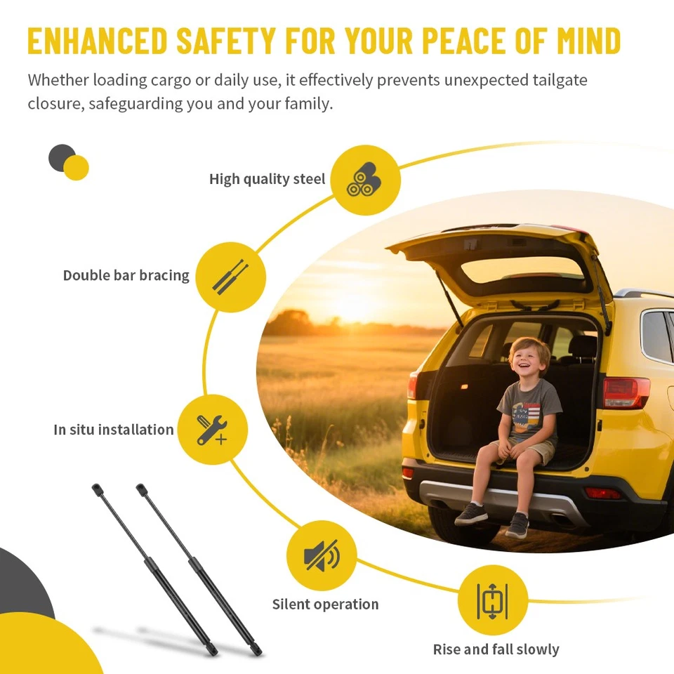 Soportes de elevación del capó delantero puntales para Mercedes-Benz CL500/CL55 AMG/CL600/CL65 AMG Foto 4 de 4