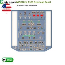 WINGFLEX A320 Overhead Panel with IRS & Light...