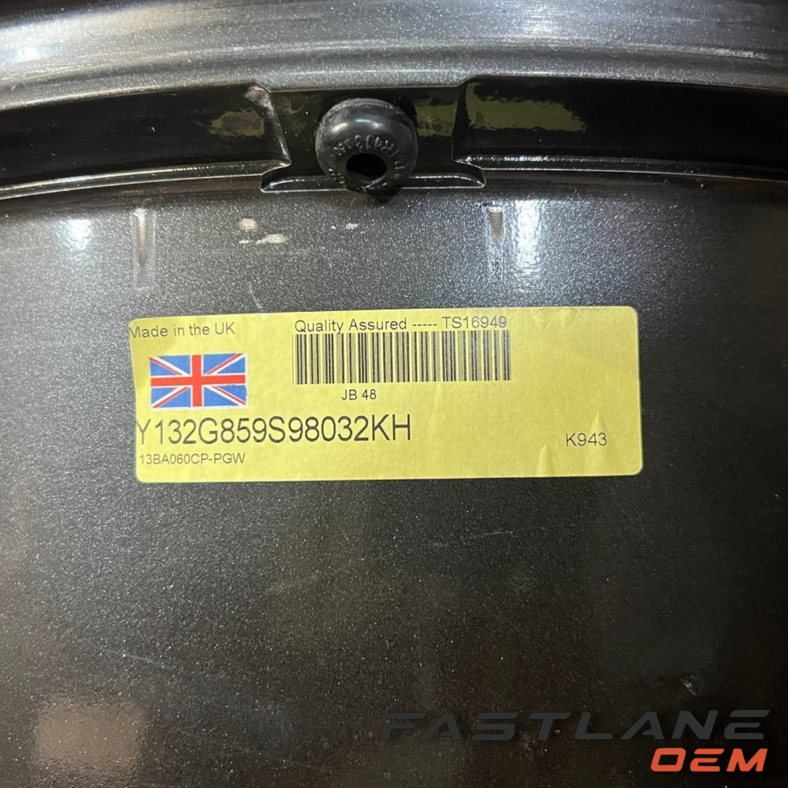 2015-2021 MCLAREN 570S 19X8 WHEEL RIM USED OEM 13BA060CP