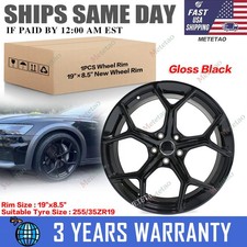 1pcs 198.5 Wheel Rim For Audi A4s4rs4 2008-26 A6s6a7s7 12-26 Gloss Black 1pcs 198.5 Wheel Rim For Audi A4s4rs4 2008-26 A6s6a7s7 12-26 Gloss Black