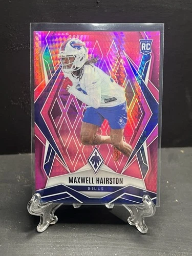 2025 Panini Phoenix Football Pink Hyper Maxwell Hairston #237