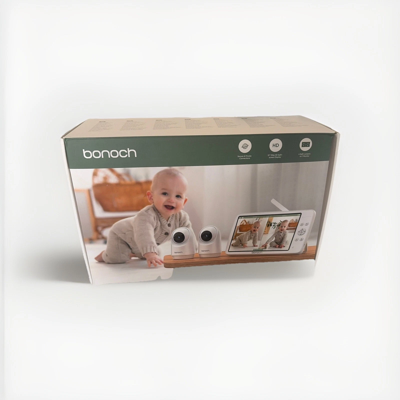 bonoch MegaView Baby Monitor w/ 1 Camera, 10” 720P Split Screen – Open Box New
Opens in a new window