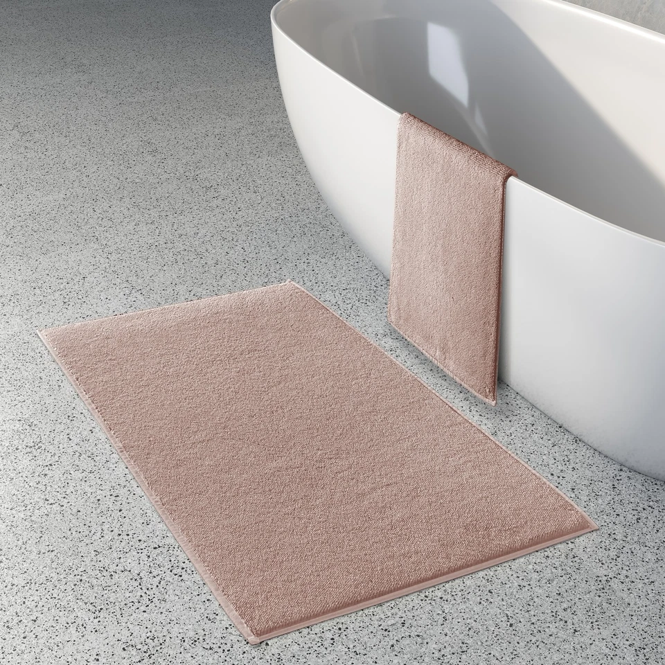 J. Alfombra de baño de algodón turco Queen New York Linden Foto 3 de 4