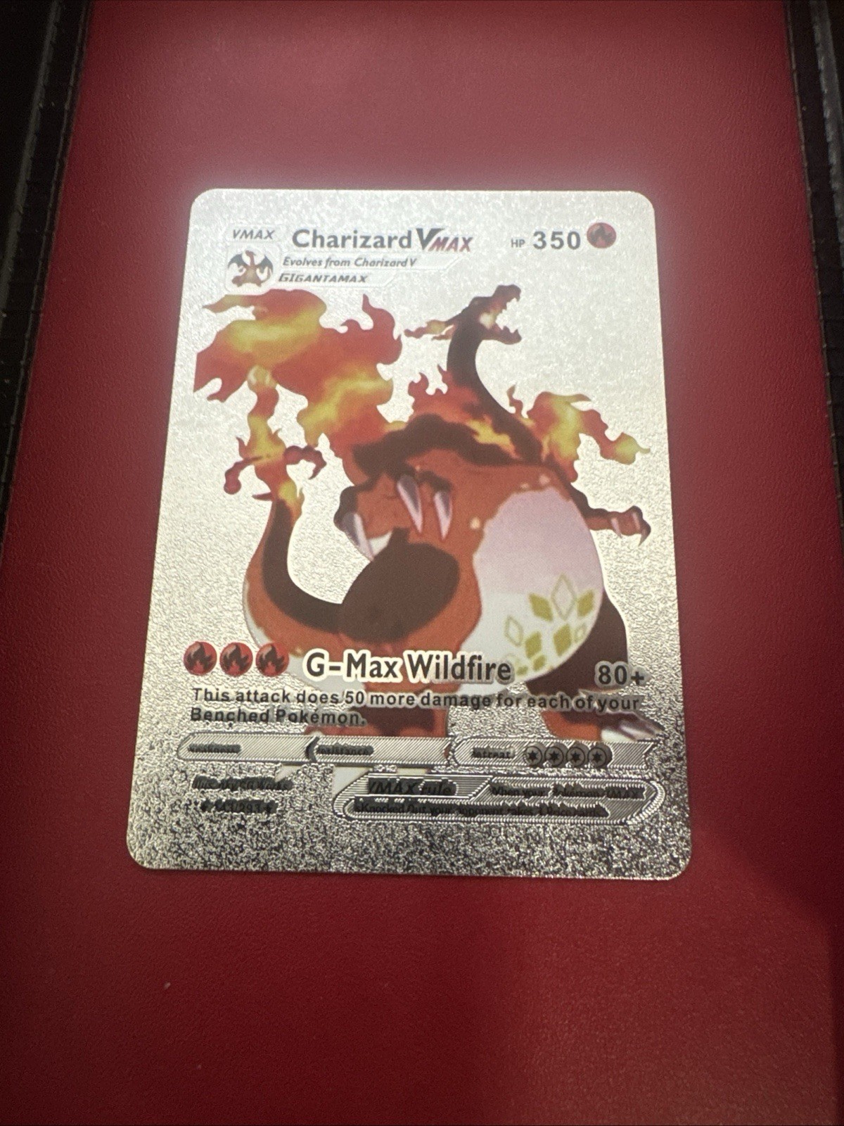 The Pokémon Company Charizard VMAX 143/293 Evolutions Rare Full Art Holo 350HP
