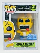 Funko Pop! The Simpsons: Crazy Homer  #1743 Funko Specialty Edition w/Protector