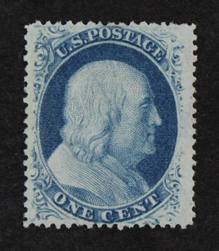CKStamps: US Stamps Collection Scott#24 1c Franklin Unused NG
